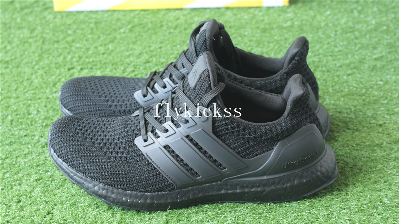 Real Boost Adidas Ultra Boost 4.0 Triple Black BB6166